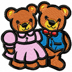 Teddy Embroidery Design 2